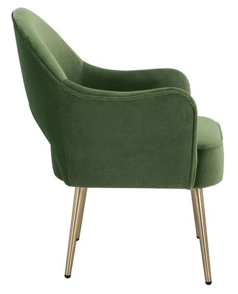 Safavieh Dublyn Accent Chair - Green | Accent Chairs | Modishstore - 3