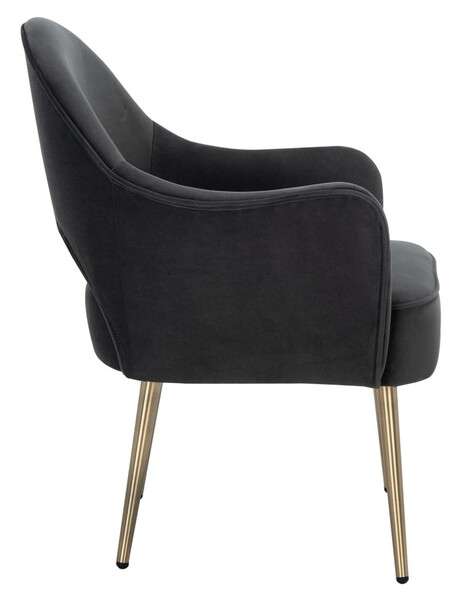 Safavieh Dublyn Accent Chair - Black | Accent Chairs | Modishstore - 3