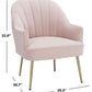 Safavieh Areli Accent Chair - Light Pink | Accent Chairs | Modishstore - 4