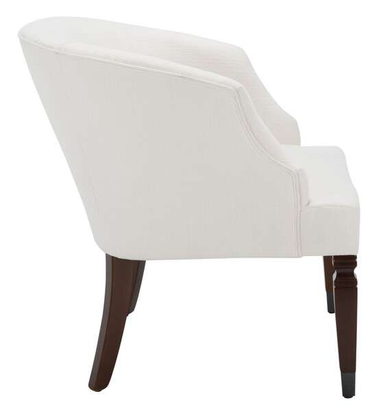 Safavieh Ibuki Accent Chair - White | Accent Chairs | Modishstore - 3