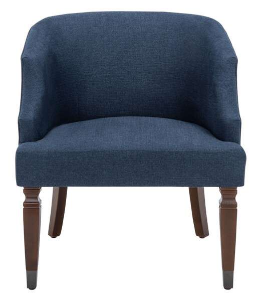 Safavieh Ibuki Accent Chair - Navy | Accent Chairs | Modishstore - 2