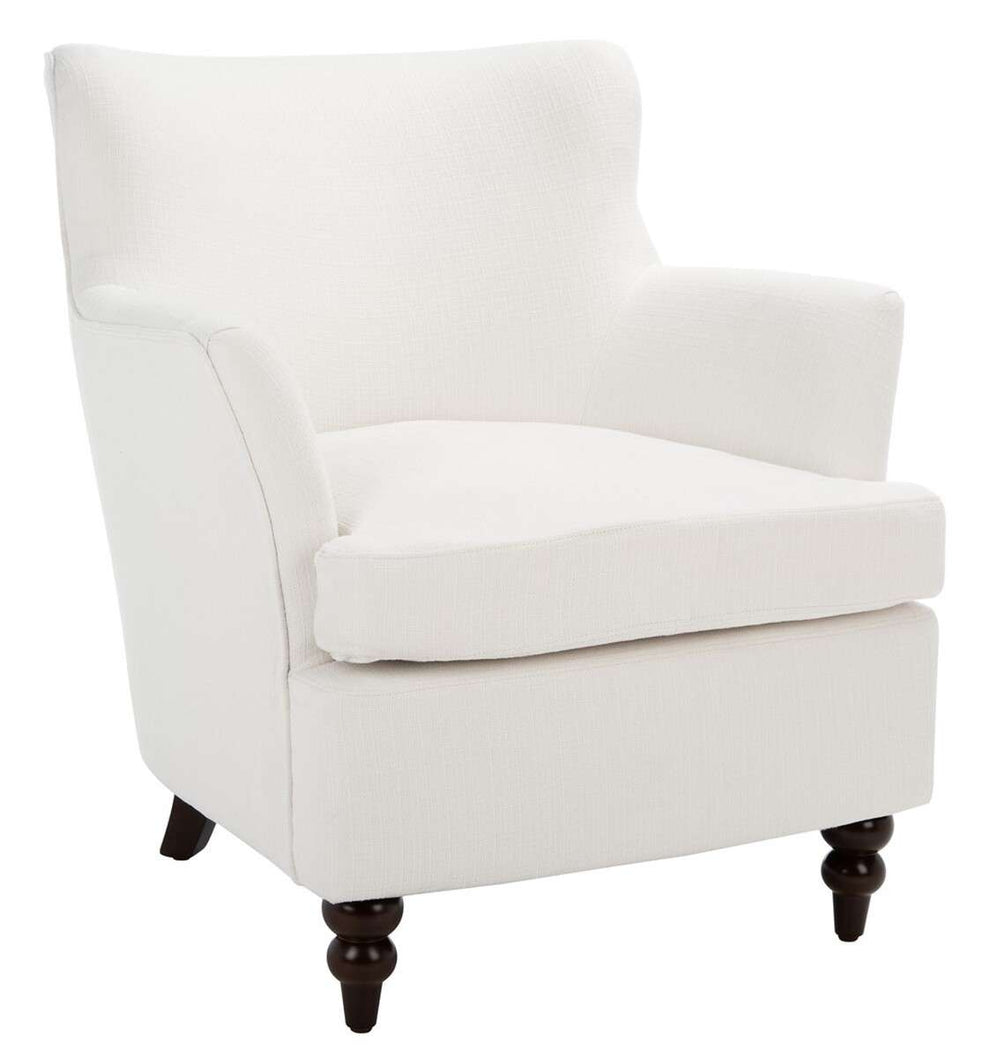 Safavieh Levin Accent Chair - White | Accent Chairs | Modishstore - 3