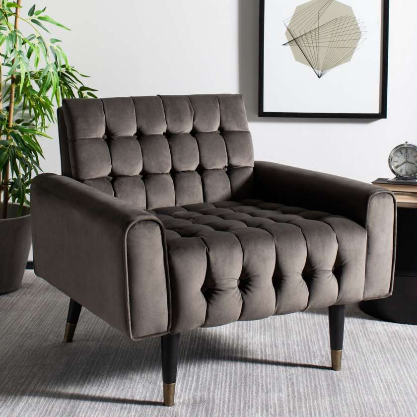 Safavieh Amaris Tufted Accent Chair | Accent Chairs | Modishstore - 9