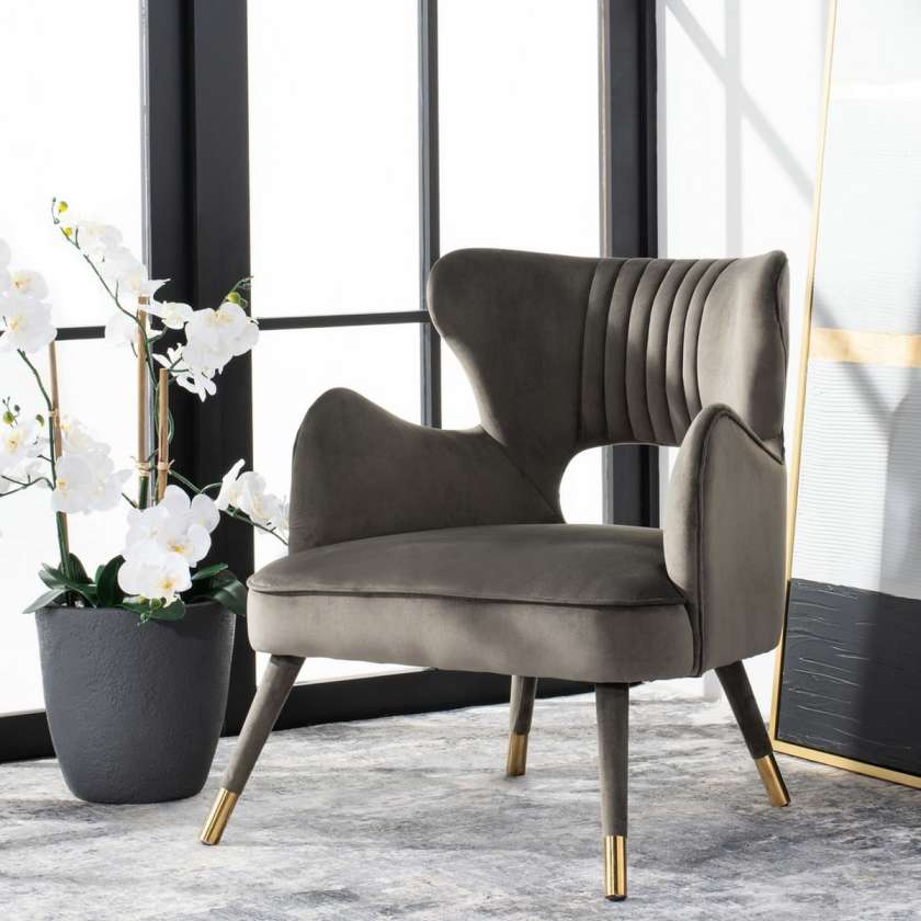Safavieh Blair Wingback Accent Chair | Accent Chairs | Modishstore - 2
