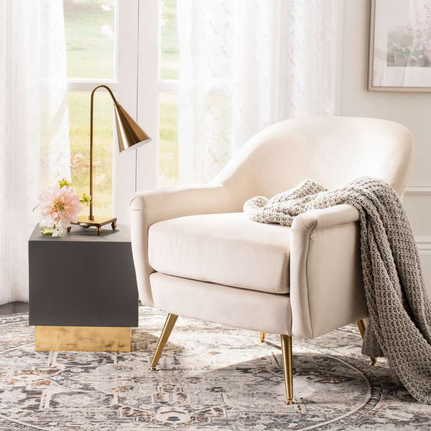 Safavieh Brienne Mid Century Arm Chair | Accent Chairs | Modishstore - 2