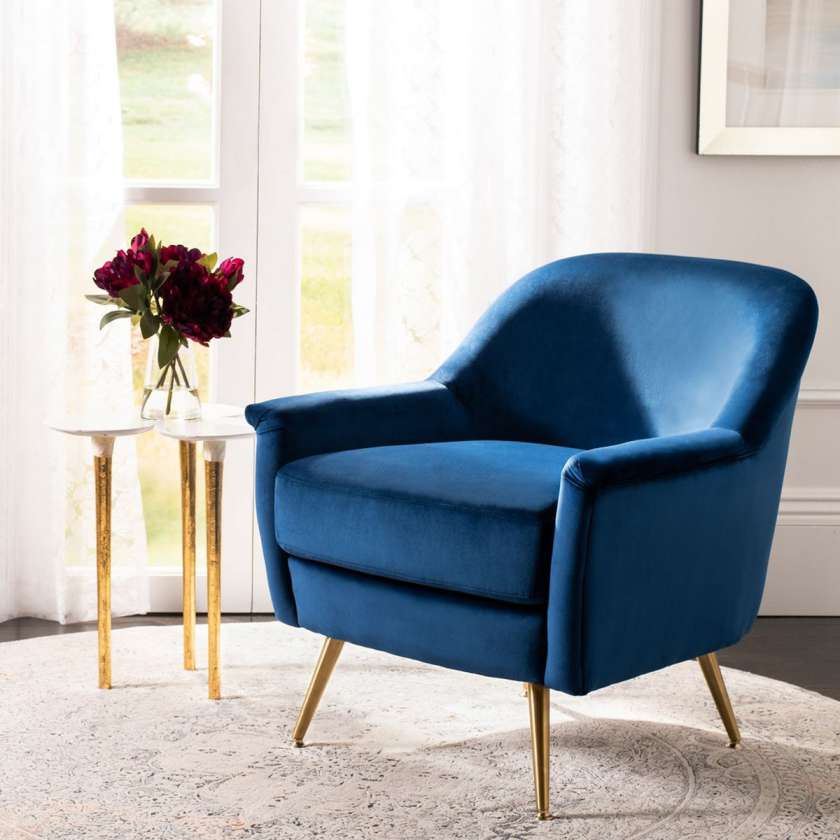 Safavieh Brienne Mid Century Arm Chair | Accent Chairs | Modishstore - 10