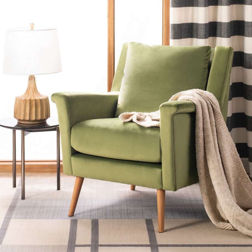 Safavieh Astrid Mid Century Arm Chair | Accent Chairs | Modishstore - 6