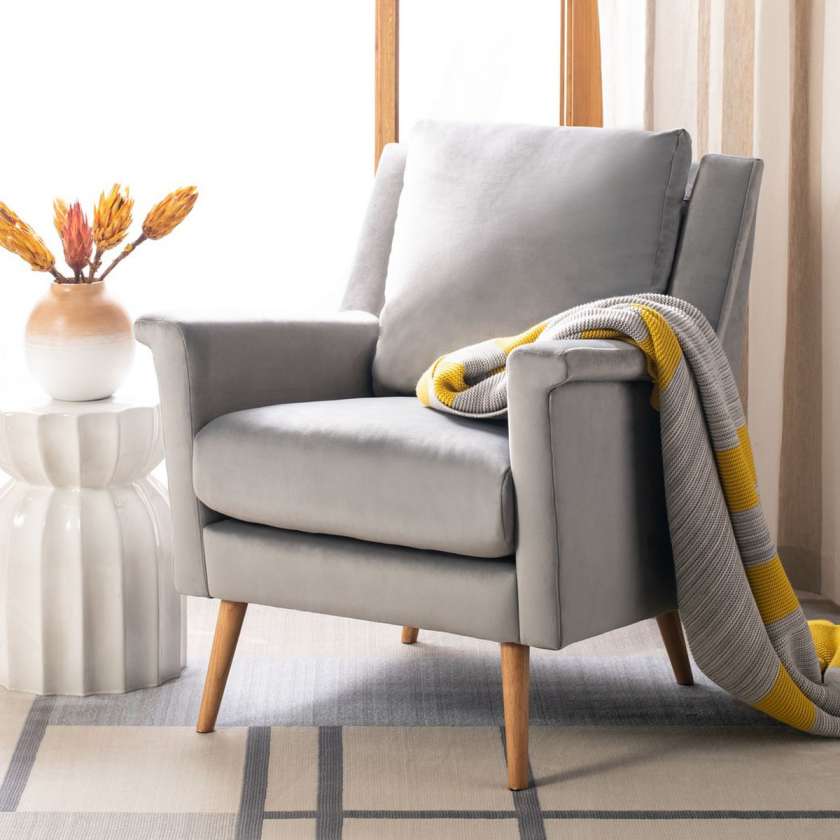 Safavieh Astrid Mid Century Arm Chair | Accent Chairs | Modishstore - 10