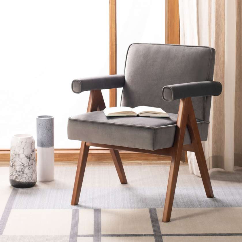 Safavieh Suri Mid Century Arm Chair | Armchairs | Modishstore - 6