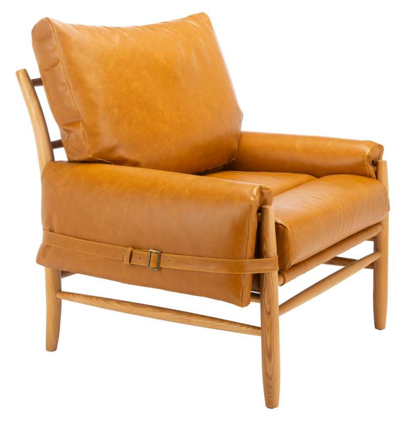 Safavieh Oslo Mid Century Arm Chair | Armchairs |  Modishstore  - 4