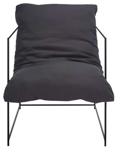 Safavieh Portland Pillow Top Accent Chair - Gray | Accent Chairs | Modishstore - 3