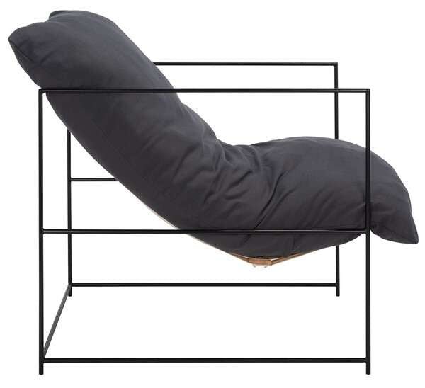 Safavieh Portland Pillow Top Accent Chair - Gray | Accent Chairs | Modishstore - 2