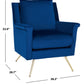 Safavieh Cerise Mid Century Arm Chair | Armchairs |  Modishstore  - 4