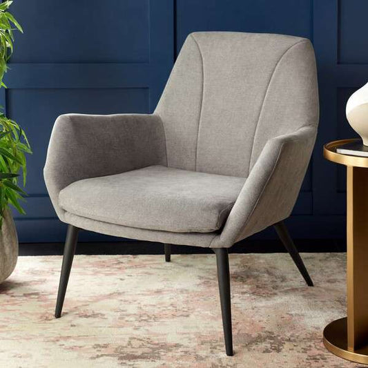 Safavieh Auggie Arm Chair - Gray | Armchairs | Modishstore