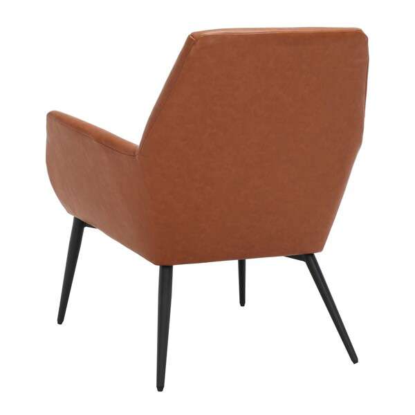 Safavieh Auggie Arm Chair - Cognac | Armchairs | Modishstore - 3