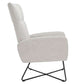 Safavieh Coleman Arm Chair - Light Gray | Armchairs | Modishstore - 2