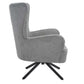 Safavieh Geonna Upholstered Arm Chair - Medium Gray | Armchairs | Modishstore - 2