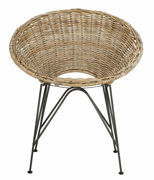 Safavieh Sierra Rattan Accent Chair | Accent Chairs | Modishstore - 1