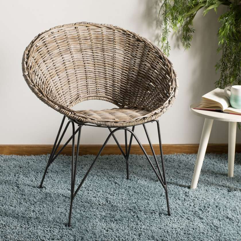 Safavieh Sierra Rattan Accent Chair | Accent Chairs | Modishstore - 2