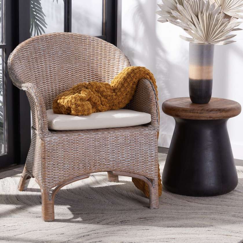 Safavieh Antonia Accent Chair W/Cushion | Accent Chairs |  Modishstore  - 2