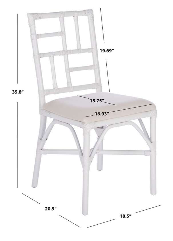 Safavieh Christine Accent Chair W/ Cushion | Accent Chairs | Modishstore - 3