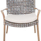 Safavieh Collette Rattan Accent Chair W/ Cushion - Gray White Wash | Accent Chairs | Modishstore - 2