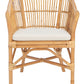 Safavieh Olivia Rattan Accent Chair W/ Cushion | Accent Chairs | Modishstore - 1