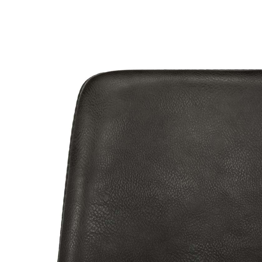 Safavieh Dawn Midcentury Modern Leather Swivel Office Arm Chair | Office Chairs | Modishstore - 3