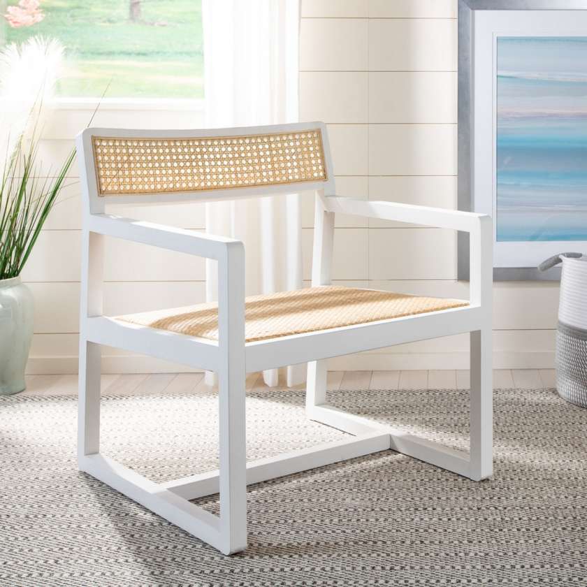 Safavieh Lula Cane Accent Chair | Accent Chairs | Modishstore - 2
