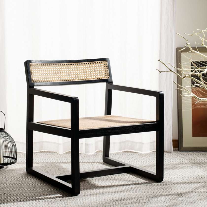 Safavieh Lula Cane Accent Chair | Accent Chairs | Modishstore - 10