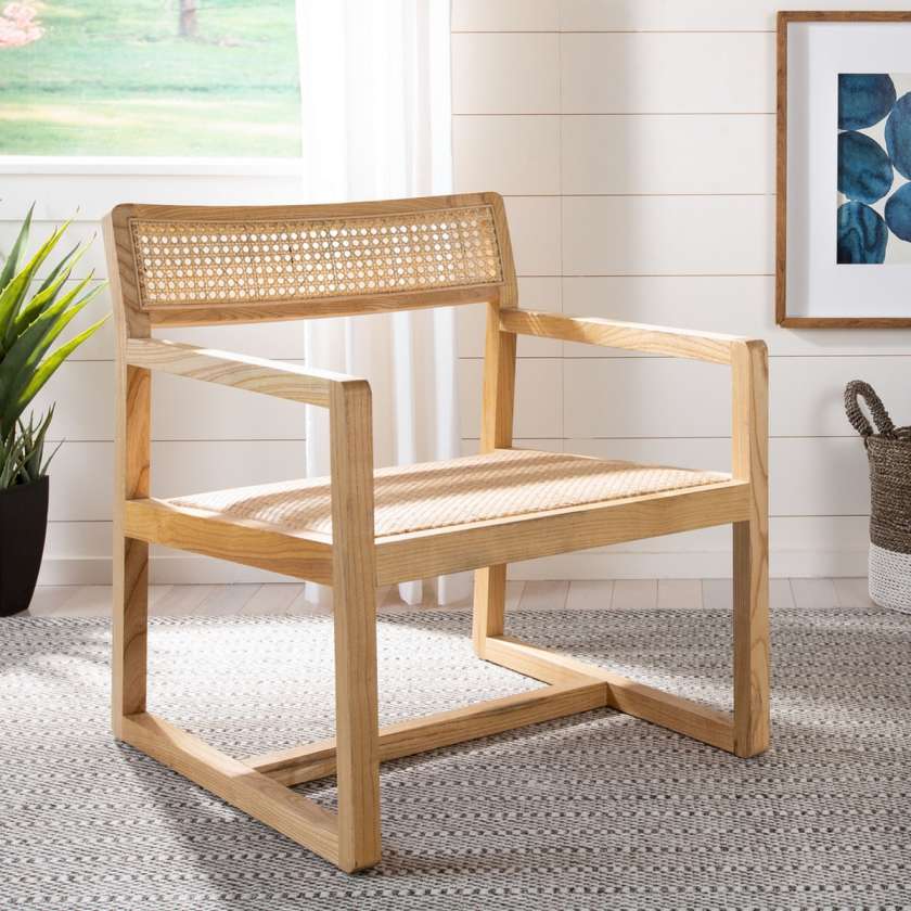 Safavieh Lula Cane Accent Chair | Accent Chairs | Modishstore - 6