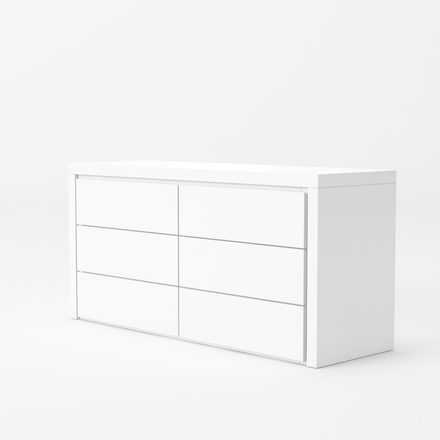 Modrest Adan - Modern White Dresser | Modishstore | Dressers-3