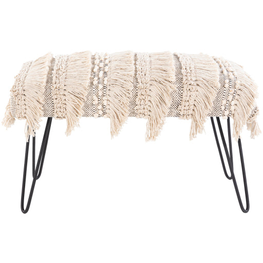 Surya Upholstered Bench - ADH-001 | Stools & Benches | Modishstore-5
