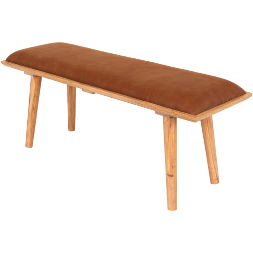 Surya Upholstered Bench - AEG-003 | Stools & Benches | Modishstore-2
