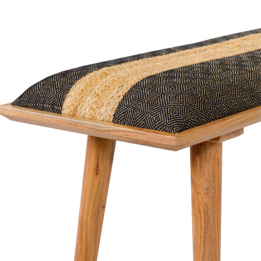 Surya Upholstered Bench - AEG-007 | Stools & Benches | Modishstore-4