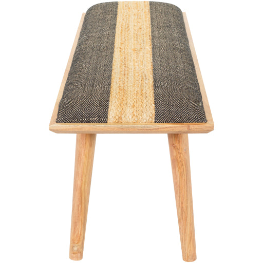 Surya Upholstered Bench - AEG-007 | Stools & Benches | Modishstore-3