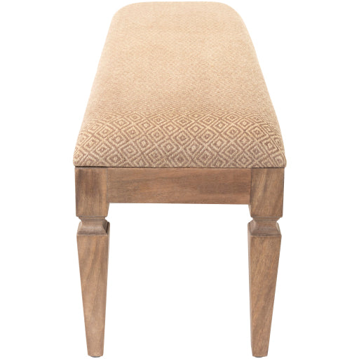 Surya Upholstered Bench - AIA-001 | Stools & Benches | Modishstore-2