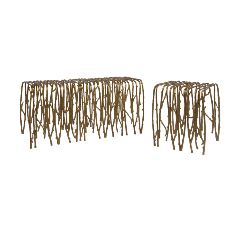 Gold Leaf Design Group Twig Benches | Benches | Modishstore