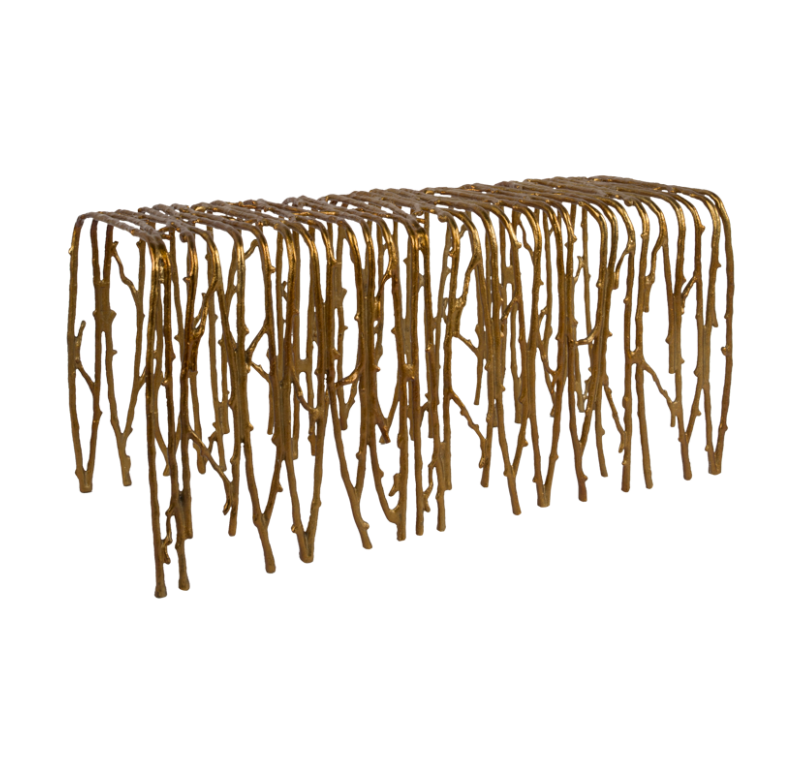 Gold Leaf Design Group Twig Benches | Stools & Benches | Modishstore-3
