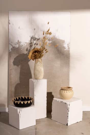 Alaya Collection Vase Set Of 4 By Accent Decor | Vases | Modishstore - 3