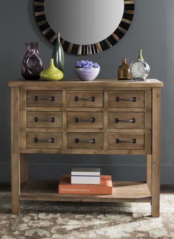 Safavieh Mendie 9 Drawer Chest | Drawers | Modishstore - 2