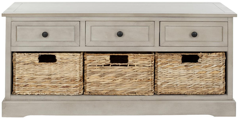 Safavieh Damien 3 Drawer Storage Bench | Benches | Modishstore - 2