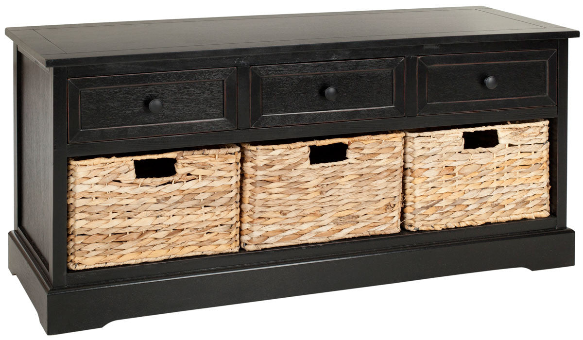 Safavieh Damien 3 Drawer Storage Bench | Benches | Modishstore - 14