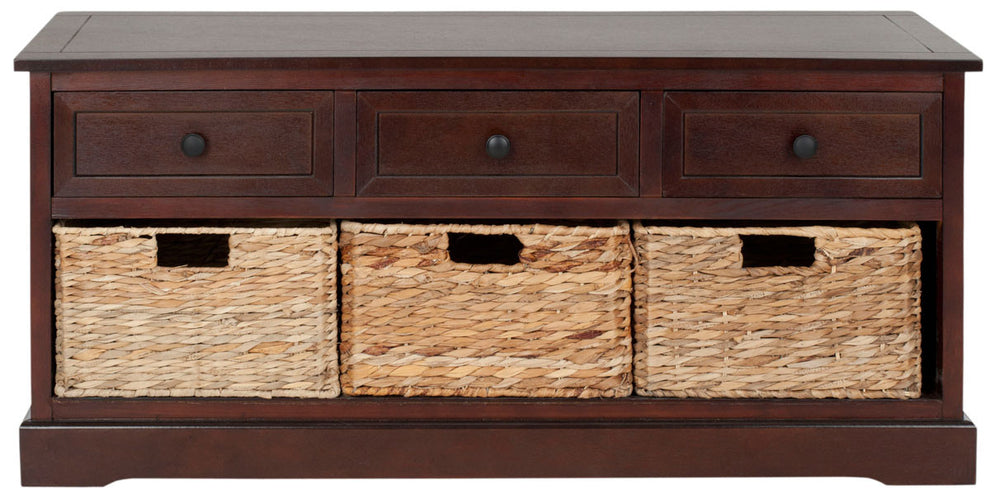 Safavieh Damien 3 Drawer Storage Bench | Benches | Modishstore - 19