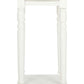 Safavieh Sabrina End Table With Storage Drawer - Distressed Cream | Accent Tables | Modishstore