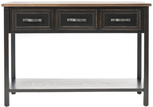 Safavieh Aiden 3 Drawer Console Table | Console Tables | Modishstore - 1