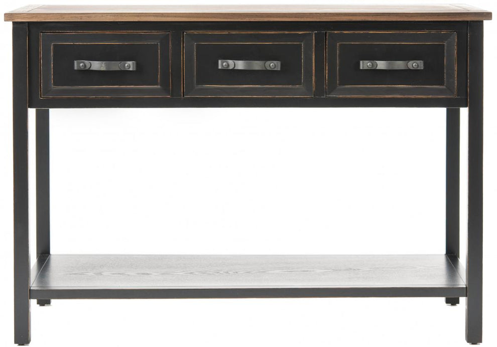 Safavieh Aiden 3 Drawer Console Table | Console Tables | Modishstore - 1