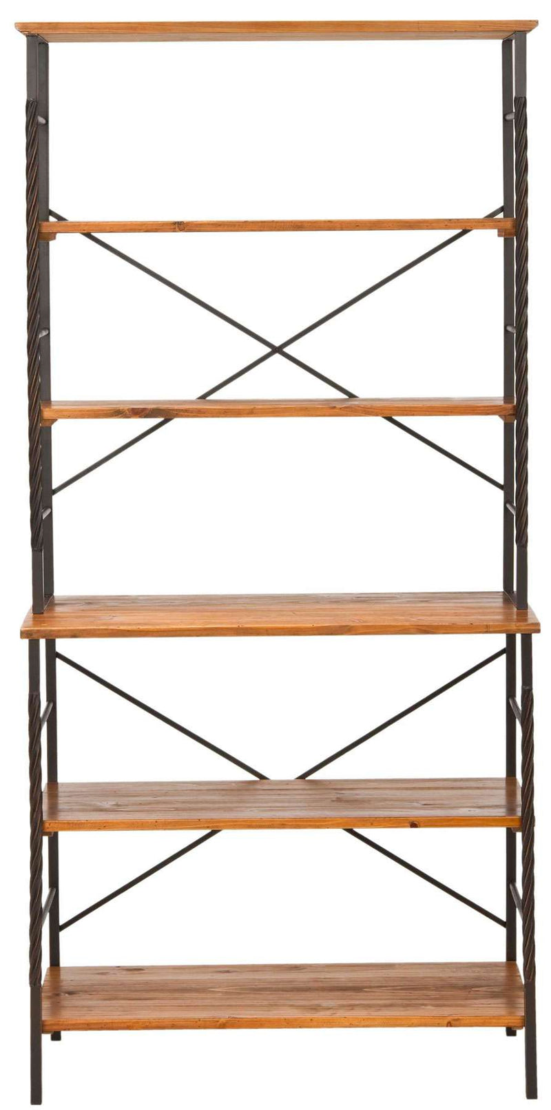 Safavieh Brooke 6 Tier Etagere - Antique Pewter | Etagere | Modishstore