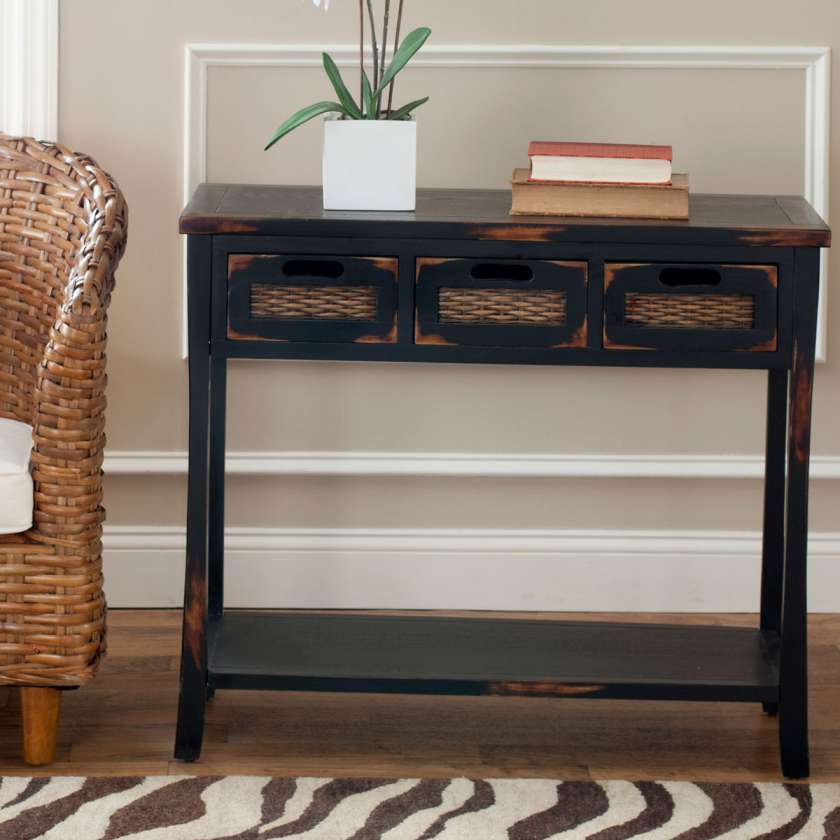 Safavieh Autumn 3 Drawer Console | Console Tables | Modishstore - 2