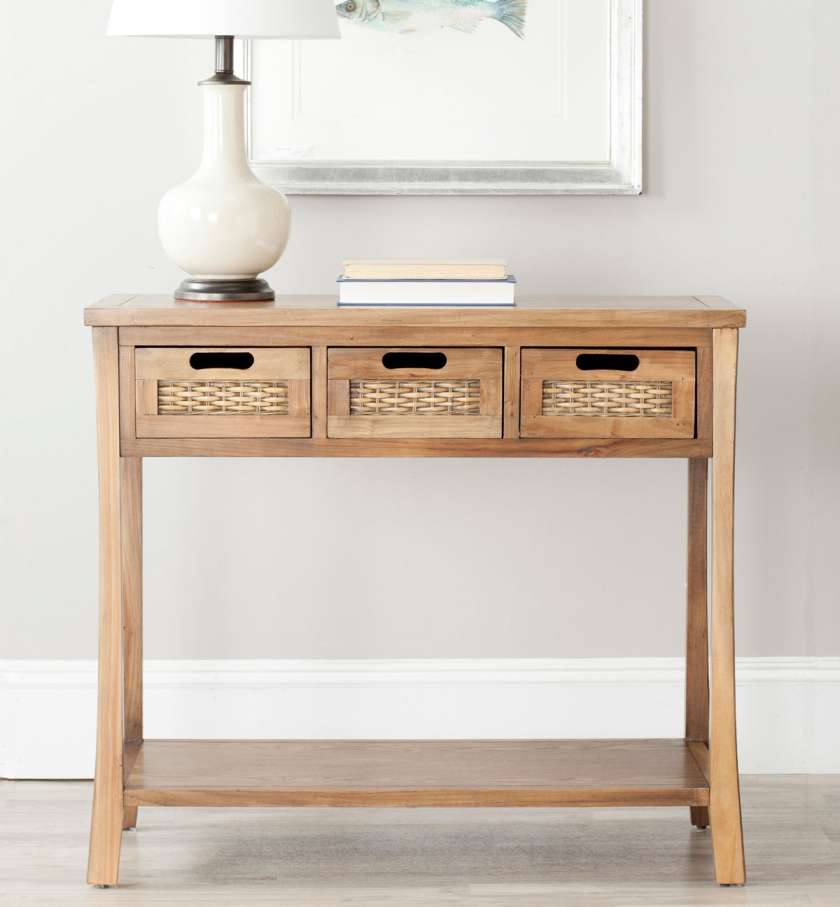 Safavieh Autumn 3 Drawer Console | Console Tables | Modishstore - 5